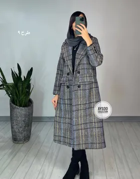 پالتو پشمی آستردار نورا1