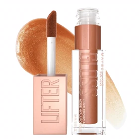 رژ لب براق مایع میبلین مدل Lifter Gloss رنگ Bronzed شماره 018 – 5.4 میلی‌لیتر