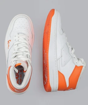 کتانی نارنجی نیم ساق برند کارل کانی 8007