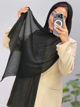 شال پلیسه برشکا شیکا کد 1020191