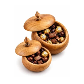 شکلات خوردی قطر 15 چوب گردو