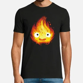 تیشرت قلعه متحرک هاول تیشرت انیمه howl's moving castle کد 36640