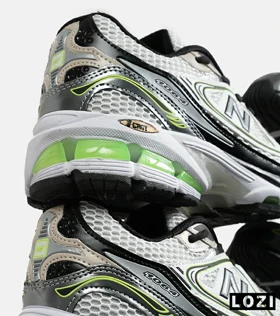 کفش کتانی مردانه و زنانه سفید سبز مشکی NEW BALANCE 1064
