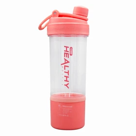 شیکر ورزشی دو تیکه هلثی مدل Cille درب پیچی ظرفیت 0.88 لیتر (گلبهی)