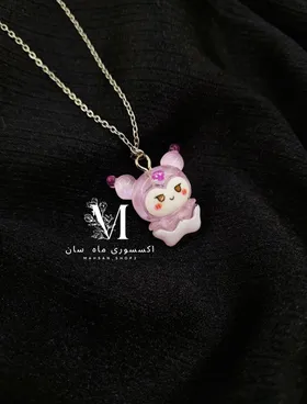 گردنبند انیمه سانریو ملودی بنفش شیطون ارسال رایگان