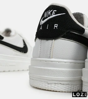کفش مردانه و زنانه سفید مشکی NIKE AIR FORCE