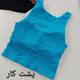 کراپ زنانه پروانه کاپ‌دار