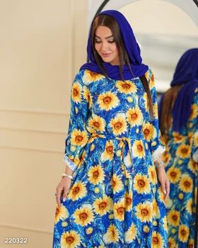 پیراهن مدل رنگین کد 2203