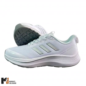 کفش مردانه آدیداس مدل Voeuy سفید طوسی