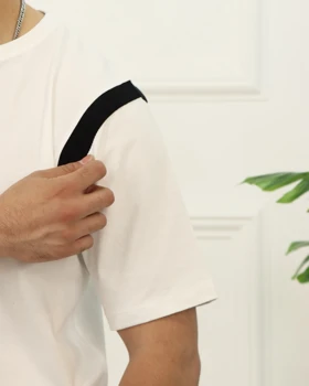 ست تیشرت و شلوارک نخی مردانه 0892