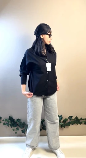 شومیز مشکی برند نکست