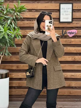 کت جناغی آستین پاکتی