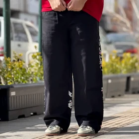 شلوار اسلش کاستوم نقش برجسته شوالیه Knight