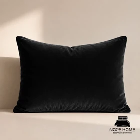روبالشی مخمل آریا (مشکی)