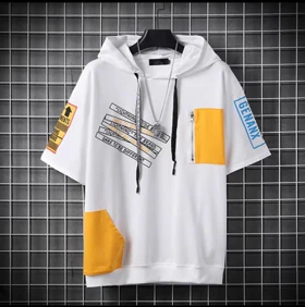 تیشرت کلاهدار گنگ تابستانی