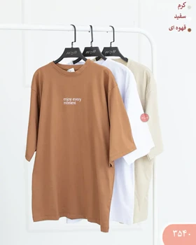 تیشرت لانگ momentکد 3540