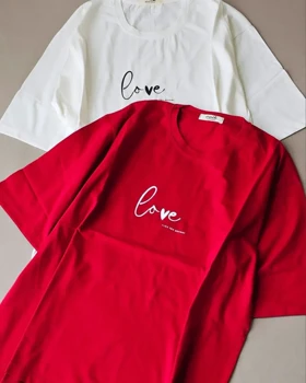 تیشرت لانگ love