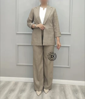 کت و شلوار گاواردین شیدا 571