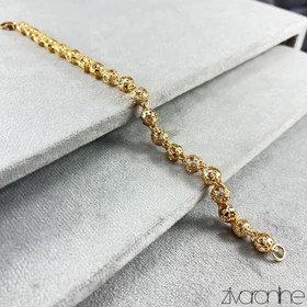 دستبند زنانه توپی رزگلد 40173