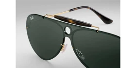 عینک آفتابی ریبن 3581N Blaze Shooter Gold Green Classic