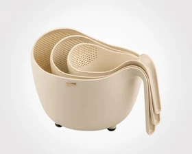 ست برنج شوی دسته دار لیمون