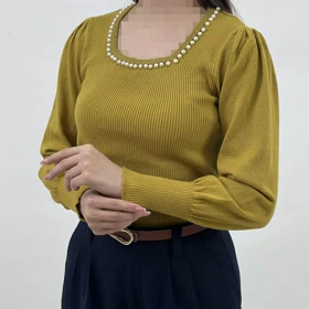 بلوز بافت مروارید 1007808