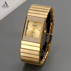 ساعت رادو سرامیکی طلایی Rado Diastar Ceramic 21G