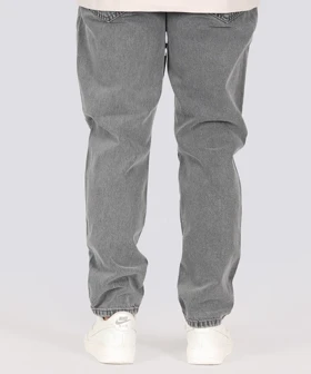 شلوار جین مام فیت مردانه ساده 3932