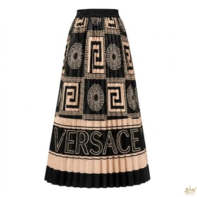 دامن ساتن طرح Versace