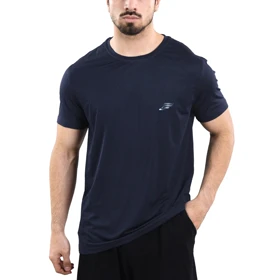 تیشرت ورزشی مردانه پولانو مدل CN-PY-39005 سرمه ای