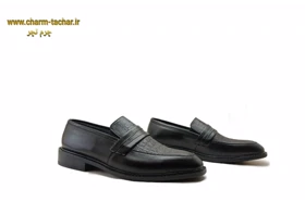 کفش کالج مجلسی کروکو چرم طبیعی گاویbl916