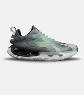 کفش کتانی مردانه سبز طوسی ADIDAS Customize Run