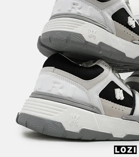 کفش کتانی سفید مشکی AMIRI MA2 Leather