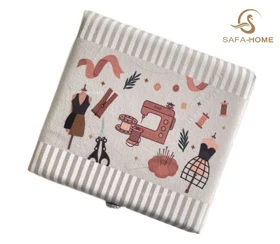 جعبه و وسایل خیاطی طرح طراحی لباس