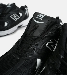کفش کتانی مردانه و زنانه مشکی NEW BALANCE 530