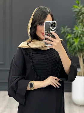 مانتو بابوس جلو منگوله‌دار