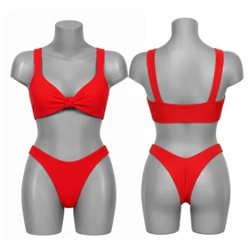 ست بیکینی زنانه مدل Kissy Mochy-5C0364 قرمز