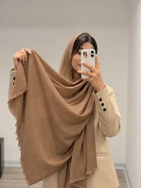 شال پفکی (نسکافه ای)