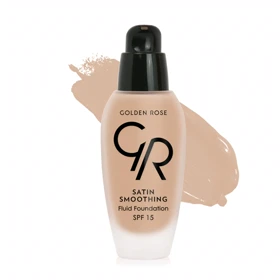 کرم پودر صورت گلدن رز, مدل Satin Smoothing Fluid شماره 29 مناسب انواع پوست حجم 34 میلی‌لیتر