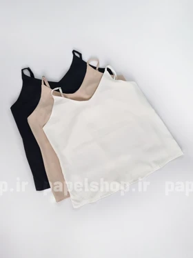 کراپ تاپ ساده با بندتنظیم