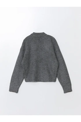 ژاکت کش باف پشمی زنانه اورجینال ال سی وایکیکی lc-waikiki