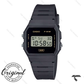 ساعت کاسیو F-91WB-8A اصل فول مشکی Casio-11962-U