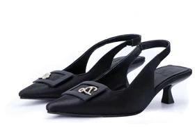 کفش مجلسی زنانه پاشنه‌دار 3 سانت مدل 400322 _ sandal valentino