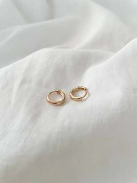 گوشواره حلقه‌ای ساده