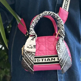 کیف کوچک دیور Christian Dior Bag A03 (صورتی)