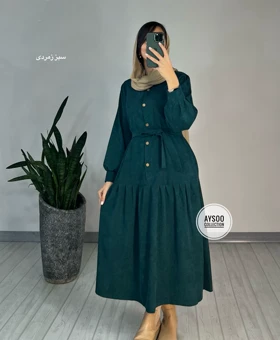 پیراهن مانتویی همتا ویژه یلدا(پیش فروش)