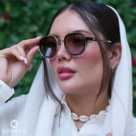 عینک زنانه پرادا / فریم کائوچو عدسی پلی کربنات