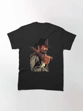 تیشرت بازی Red Dead Redemption | تیشرت رد دد ریدمپشن طرح Arthur Morgan کد 159760