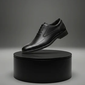 کفش رسمی بندی مردانه مدل Sabalan-مشکی