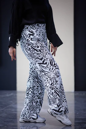 شلوار بگ بابوس ببری